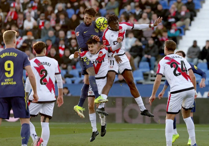 Atletico Madrid và thất bại tủi hổ trước Rayo Vallecano