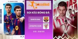Tỷ lệ kèo Barcelona vs Athletic Club - La Liga, 28/8/2026